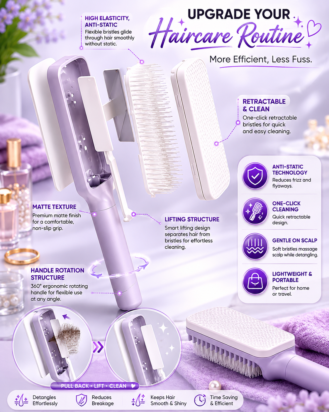 self clean brush