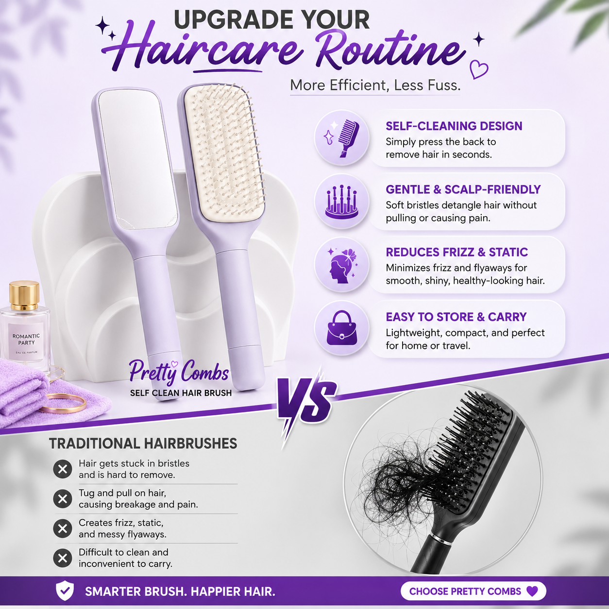 self clean brush